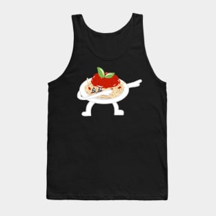 Dancing Steppes Rocking Beaten Dances Food Tank Top